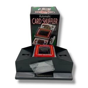 Automatic Card Shuffler 1 or 2 Decks Cardinal Brand